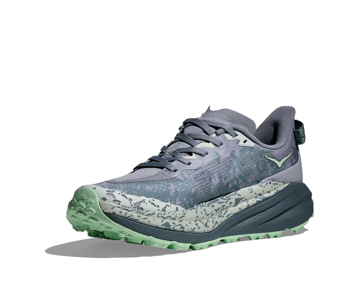 Women's Hoka Speedgoat 6 Color: Moonlight / Thunder Cloud 2