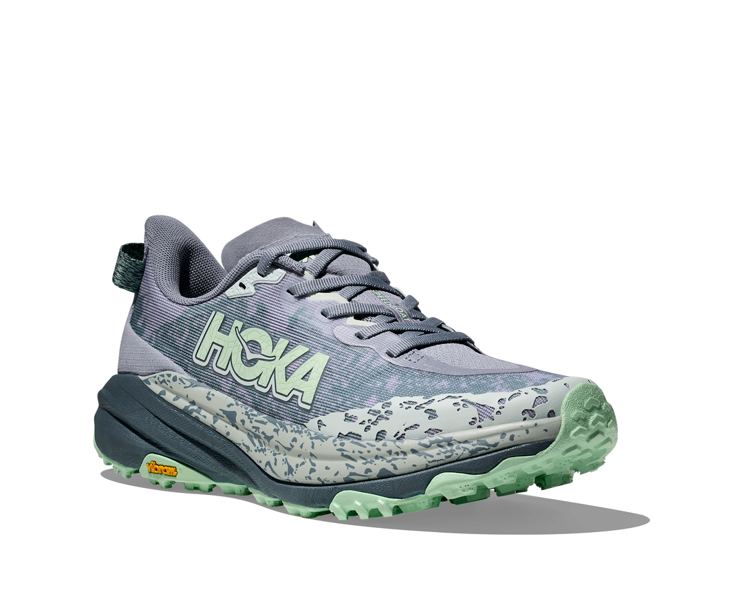 Women's Hoka Speedgoat 6 Color: Moonlight / Thunder Cloud 1