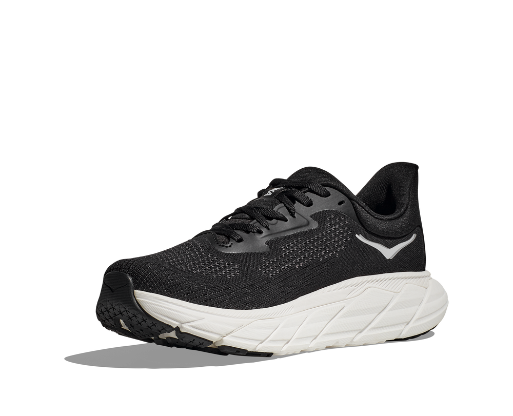 Men's Hoka Arahi 7 Color: Black / White 2