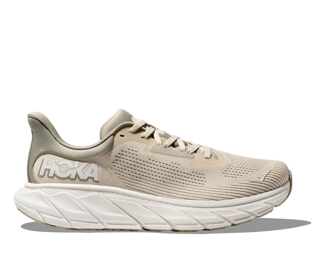 Men's Hoka Arahi 7 Color: Oat Milk/ Barley (WIDE WIDTH) 3