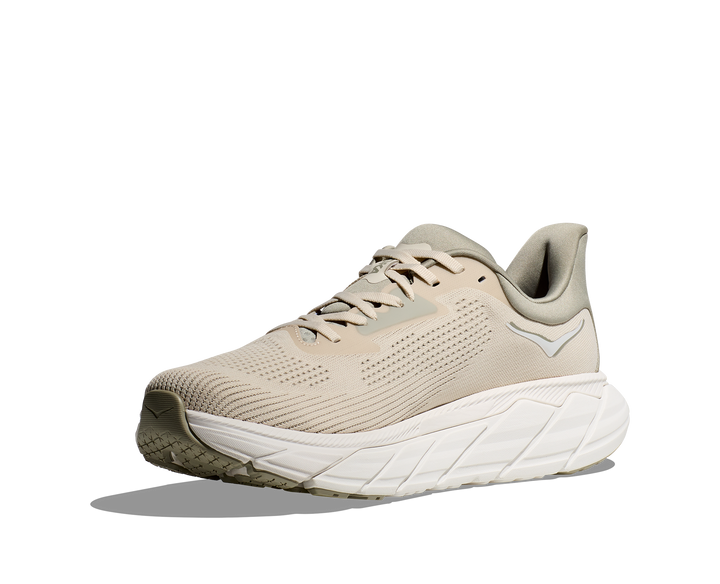 Men's Hoka Arahi 7 Color: Oat Milk/ Barley (WIDE WIDTH) 2