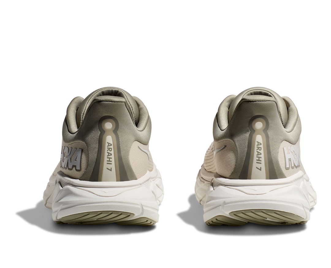 Men's Hoka Arahi 7 Color: Oat Milk/ Barley (WIDE WIDTH) 6