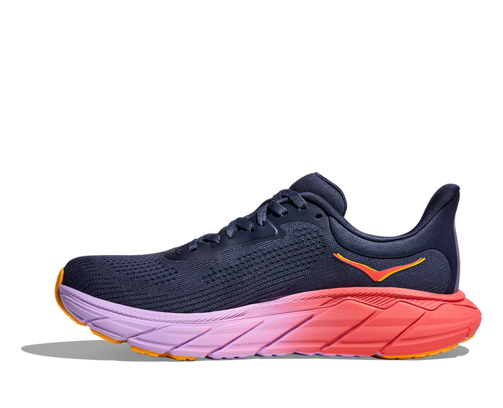 Women's Hoka Arahi 7 Color: Nautical Dusk /Varsity Navy 8