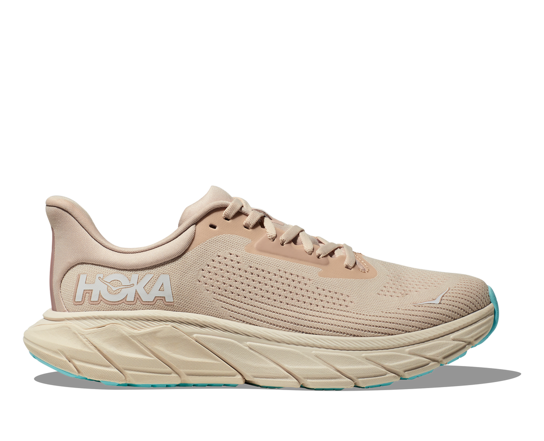 Women's Hoka Arahi 7 Color: Vanilla / Cream  3