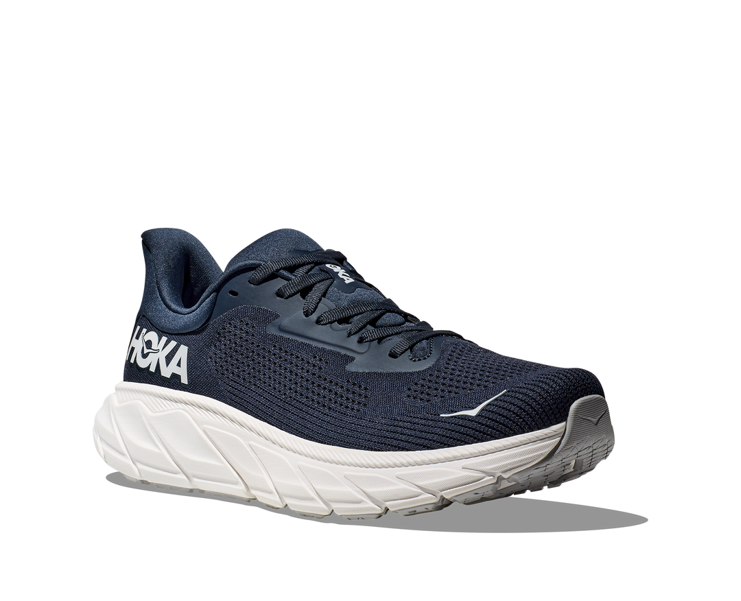 Men's Hoka Arahi 7 Color: Outer Space / White (WIDE WIDTH) 1