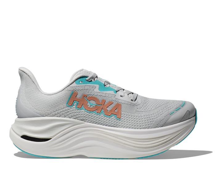 Women's Hoka Skyward X Color: Cosmic Grey / Rose Gold 3