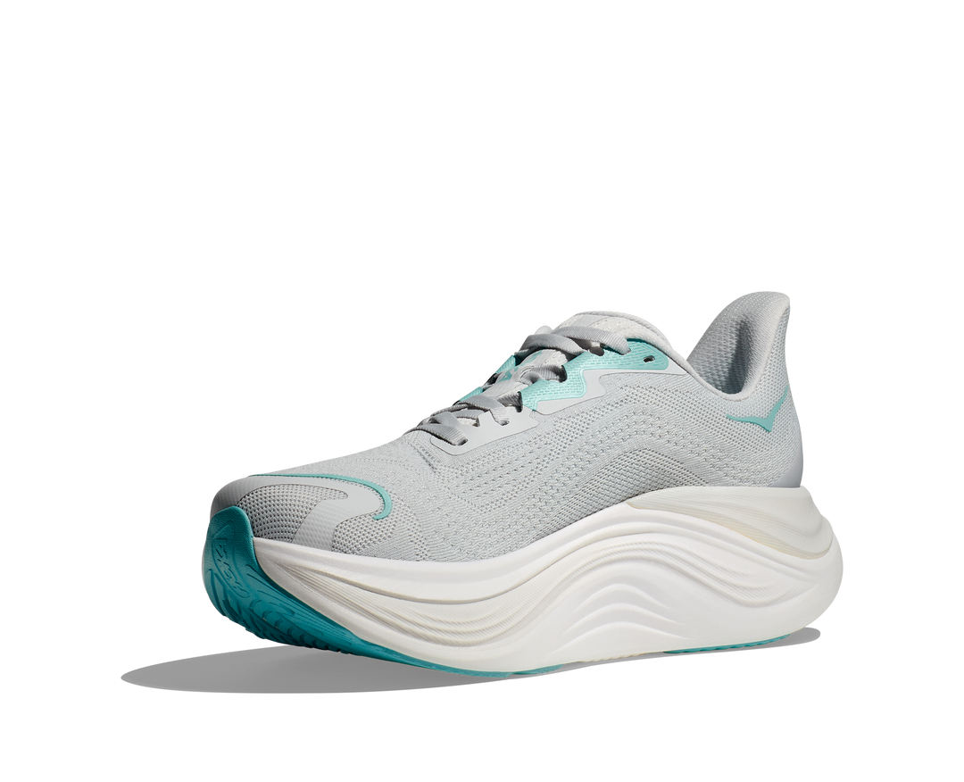 Women's Hoka Skyward X Color: Cosmic Grey / Rose Gold 2