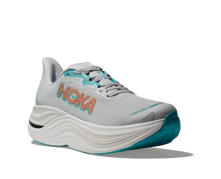 Women's Hoka Skyward X Color: Cosmic Grey / Rose Gold 1