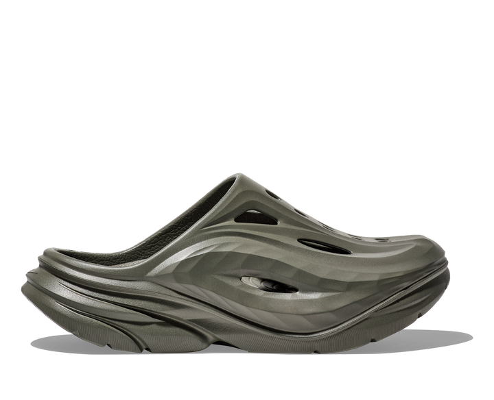 Unisex Hoka Ora Recovery Mule Color: Slate/ Slate  8