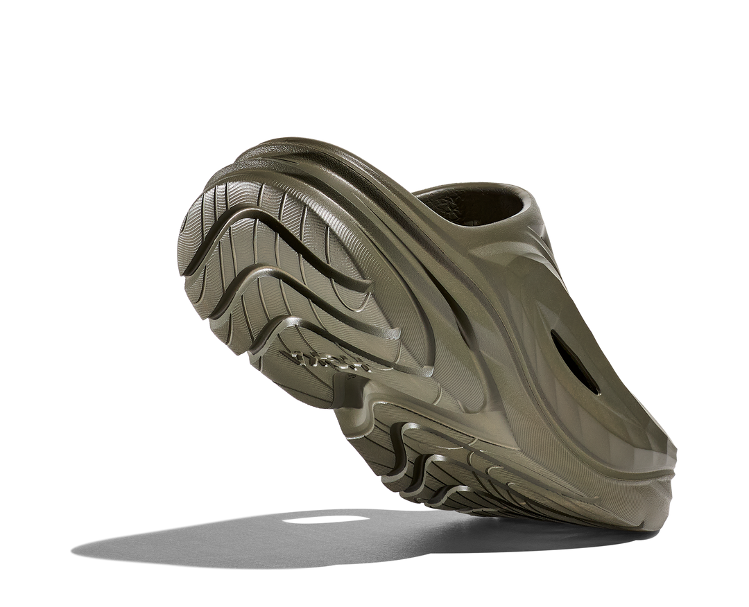 Unisex Hoka Ora Recovery Mule Color: Slate/ Slate  6