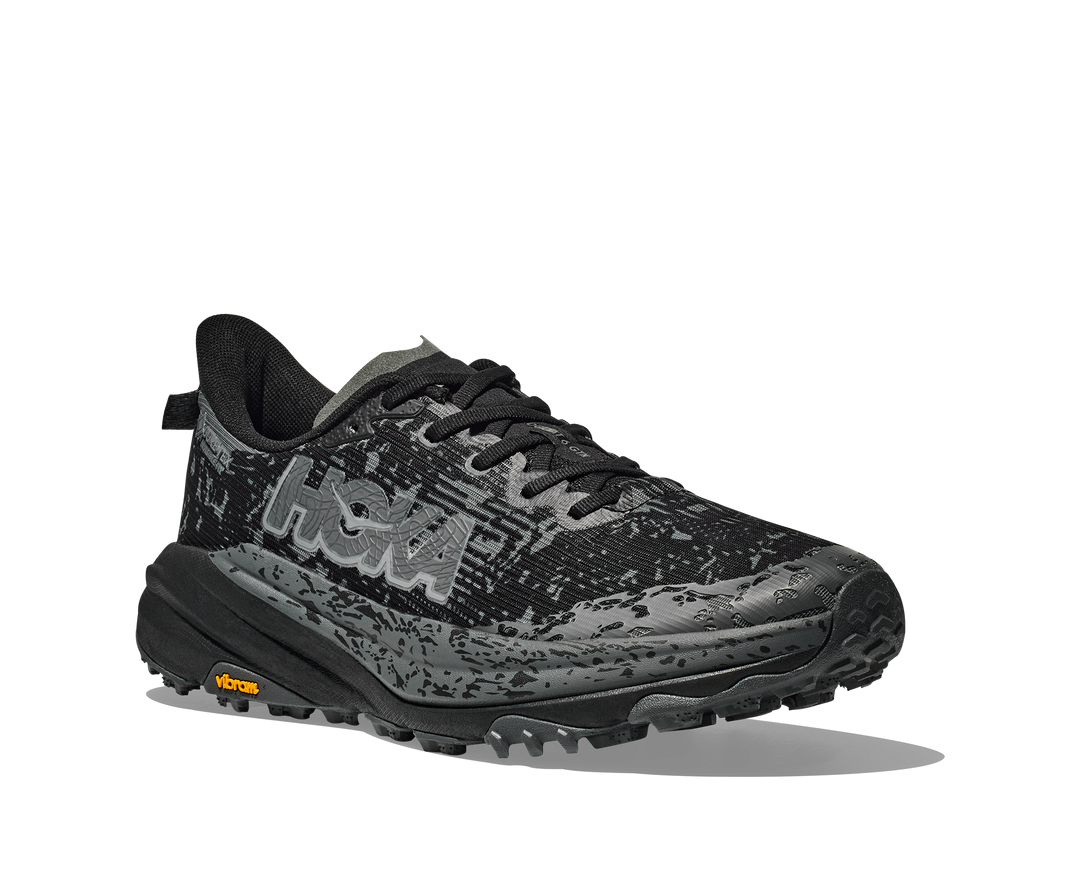 Men's Hoka Speedgoat 6 GTX Color: Black / Outer Orbit  1