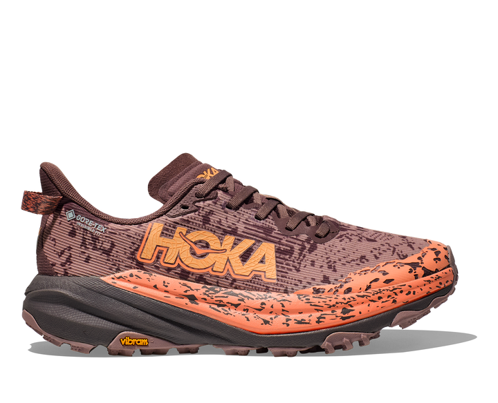 Women's Hoka Speedgoat 6 GTX Color: Smoky Quartz / Quartzite 6