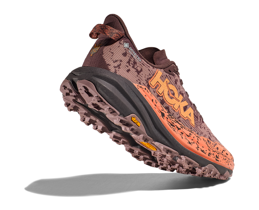 Women's Hoka Speedgoat 6 GTX Color: Smoky Quartz / Quartzite 3