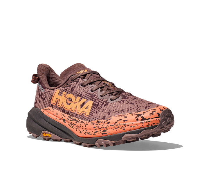 Women's Hoka Speedgoat 6 GTX Color: Smoky Quartz / Quartzite 1