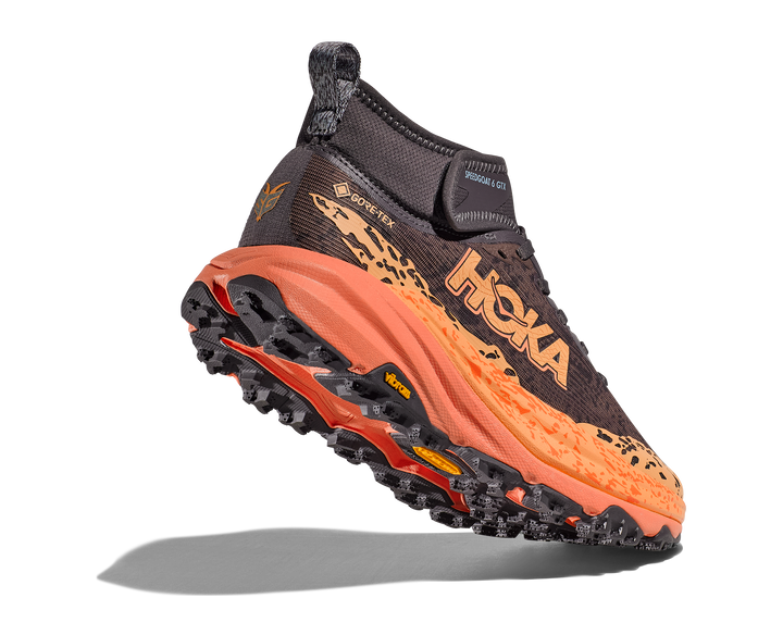 Women's Hoka Speedgoat 6 Mid GTX Color: Galaxy / Guava 6