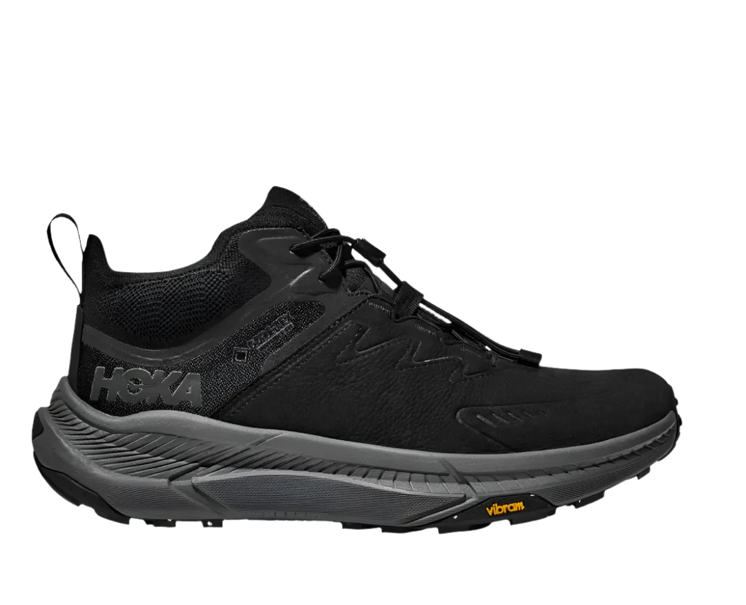 Men's Hoka Transport Chukka GTX Color: Black/Black  6