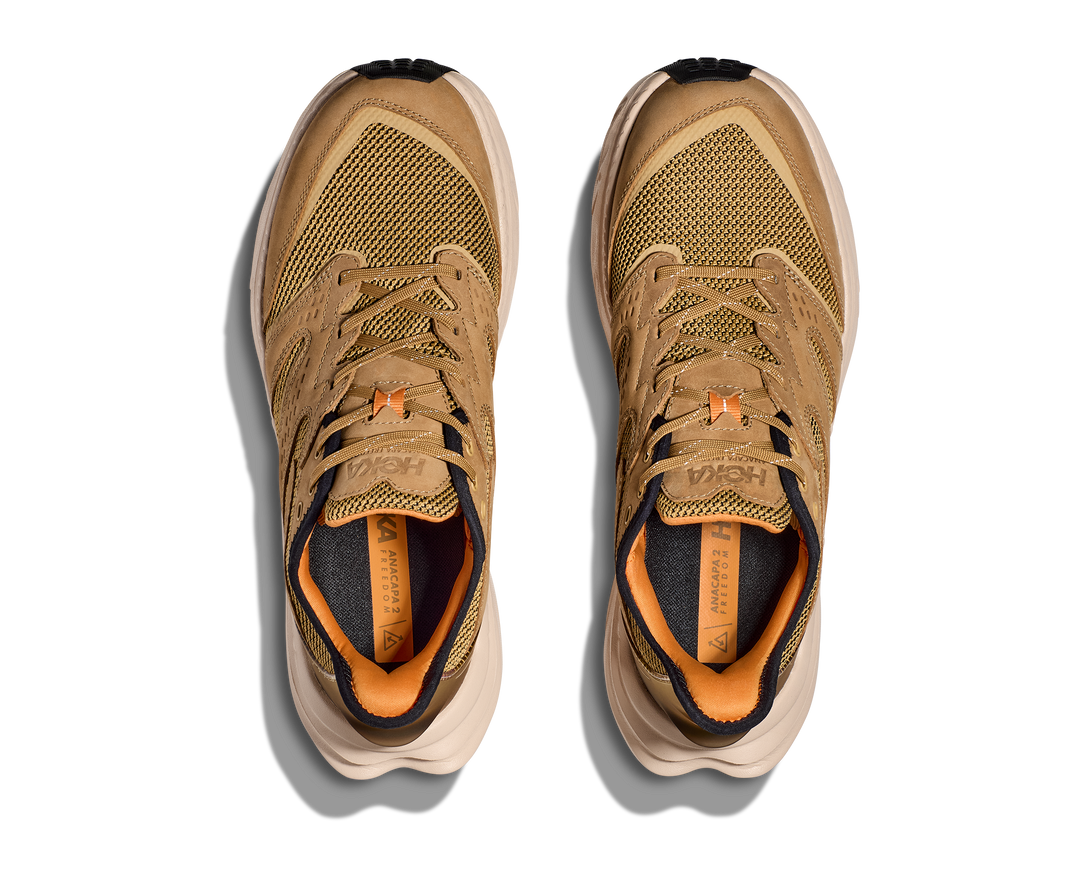 Men's Hoka Anacapa 2 Freedom Color: Wheat / Oak 4