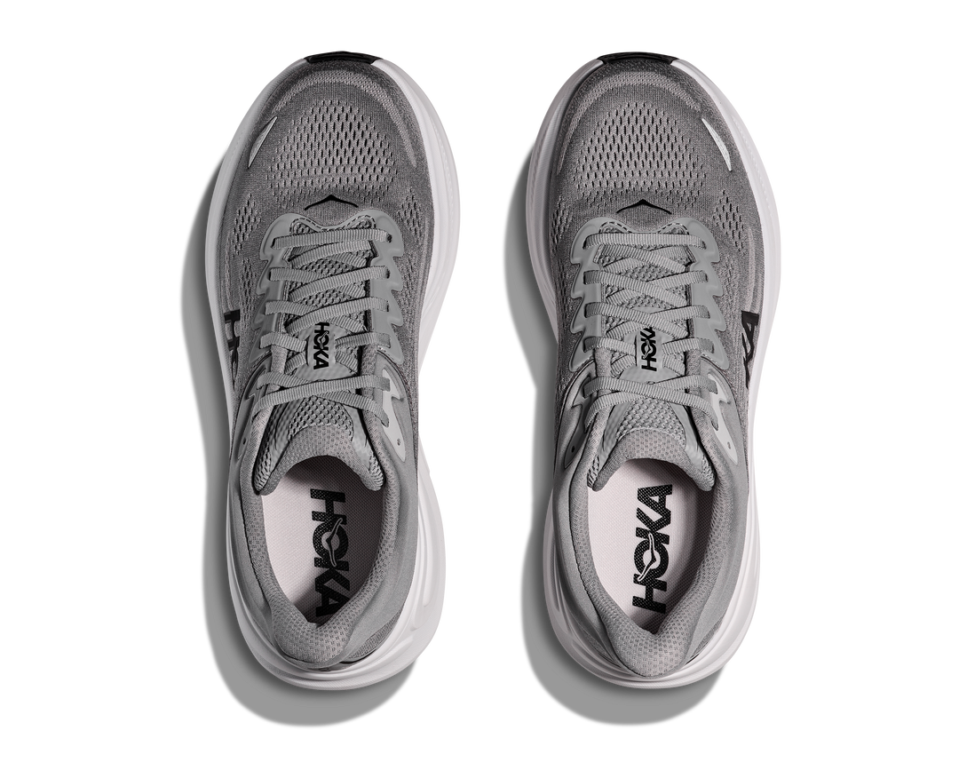 Men's Hoka Bondi 9 Color: Galactic Grey / Stellar Grey  6