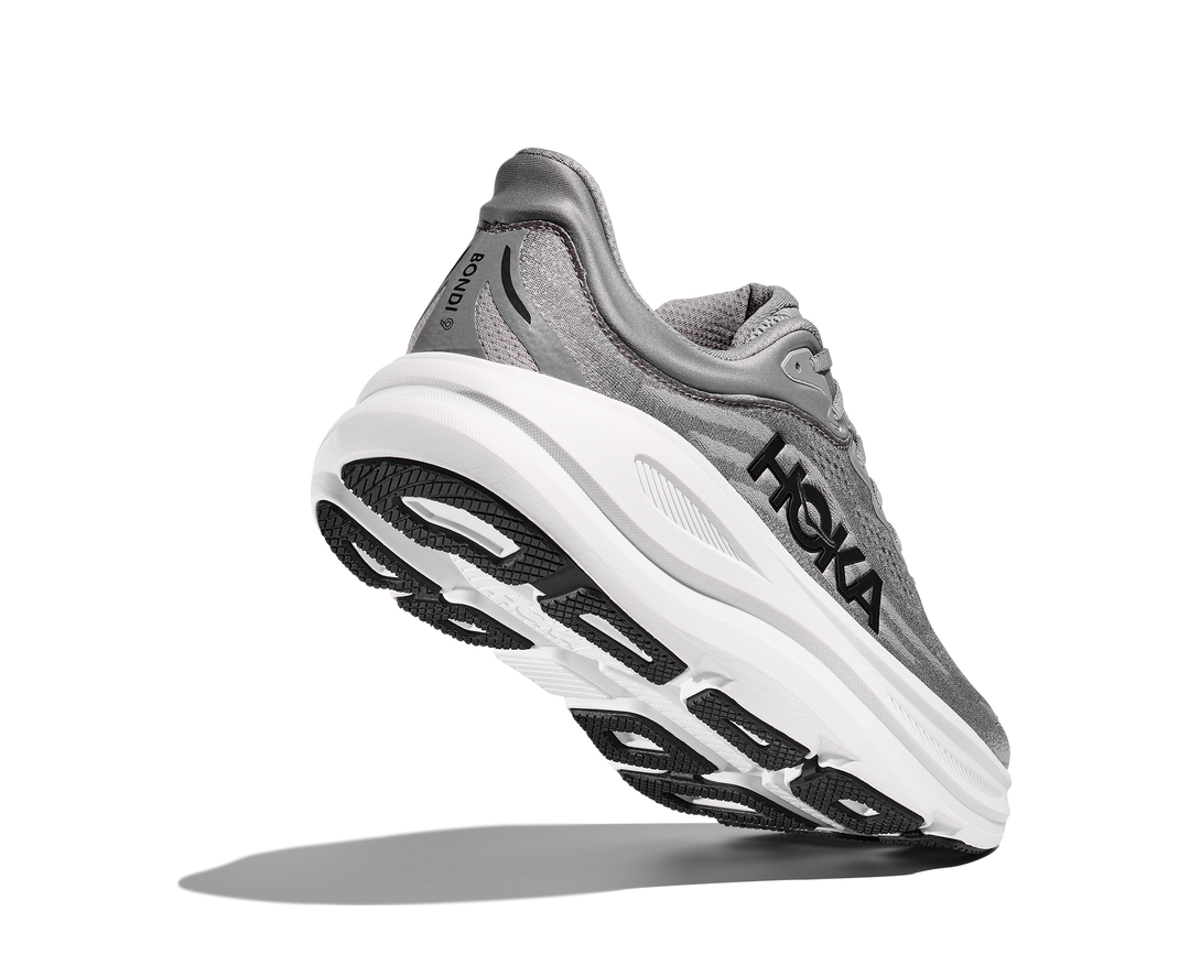 Men's Hoka Bondi 9 Color: Galactic Grey / Stellar Grey  7