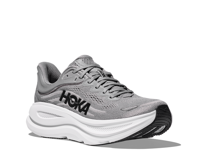 Men's Hoka Bondi 9 Color: Galactic Grey / Stellar Grey  1