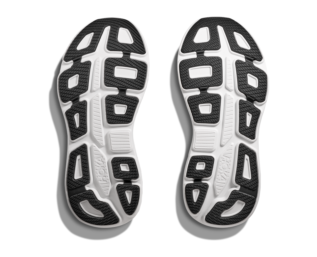 Women's Hoka Bondi 9 Color: Black / White 7