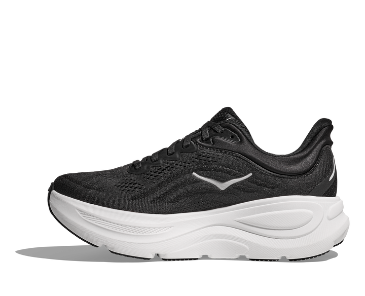 Women's Hoka Bondi 9 Color: Black / White 8