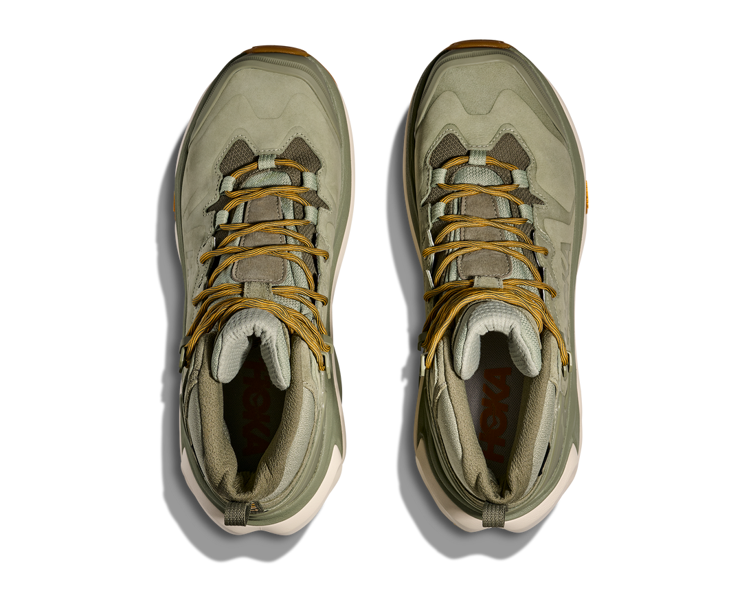 Men's Hoka Kaha 3 GTX Color: Sea Moss/Oat Milk 3