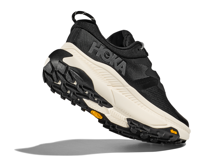 Men's Hoka Transport Color: Black / Alabaster 4