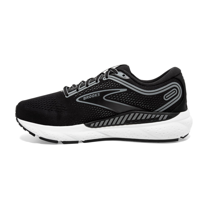 Women's Brooks Ariel GTS 23 Color: Black / Grey/ White (EXTRA WIDE WIDTH) 4