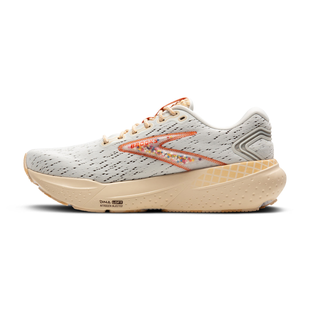 Women's Brooks Glycerin 21 Color: Snow/Dawn/Straw 6