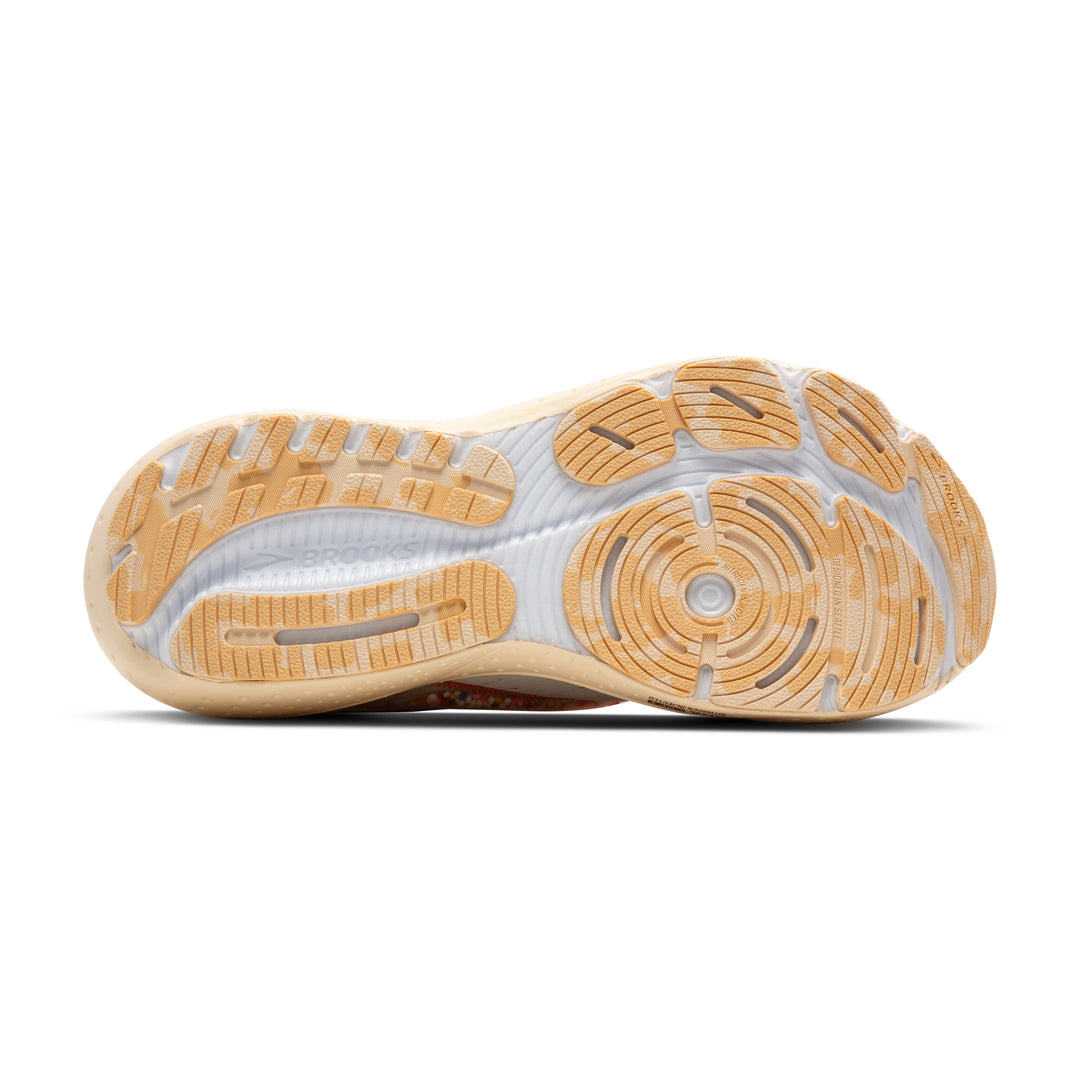 Women's Brooks Glycerin 21 Color: Snow/Dawn/Straw 8