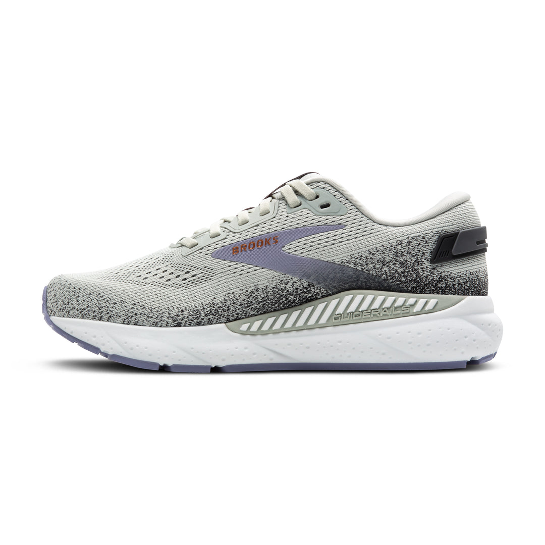 Women's Brooks Ariel GTS 24 Color: Mercury/ Ebony/ Lavender (WIDE WIDTH) 4