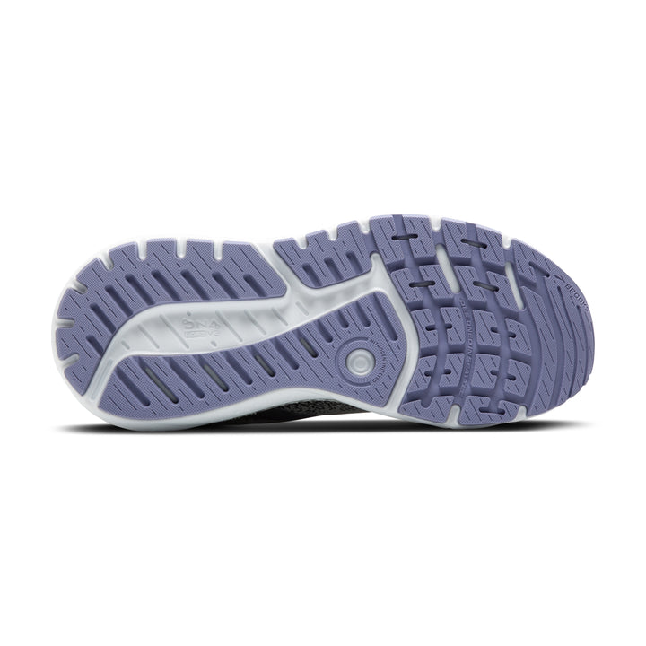 Women's Brooks Ariel GTS 24 Color: Mercury/ Ebony/ Lavender (WIDE WIDTH) 3