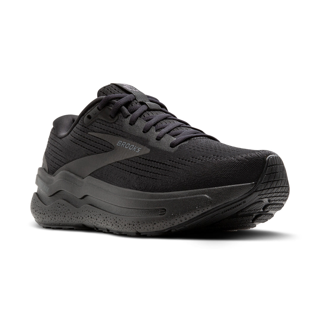 Women's Brooks Ghost Max 2 Color: Black/Black/Ebony (WIDE WIDTH) 1