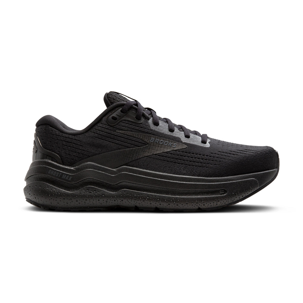 Women's Brooks Ghost Max 2 Color: Black/Black/Ebony (WIDE WIDTH) 2