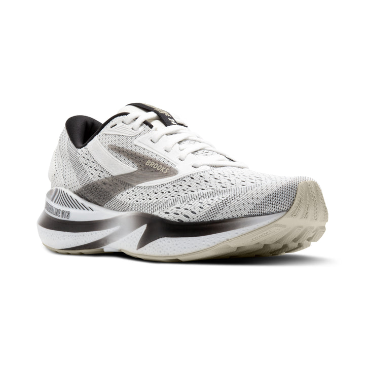 Women's Brooks Adrenaline GTS 24 Color: White/Black/Pelican 1