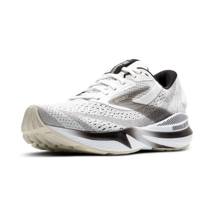 Women's Brooks Adrenaline GTS 24 Color: White/Black/Pelican 6