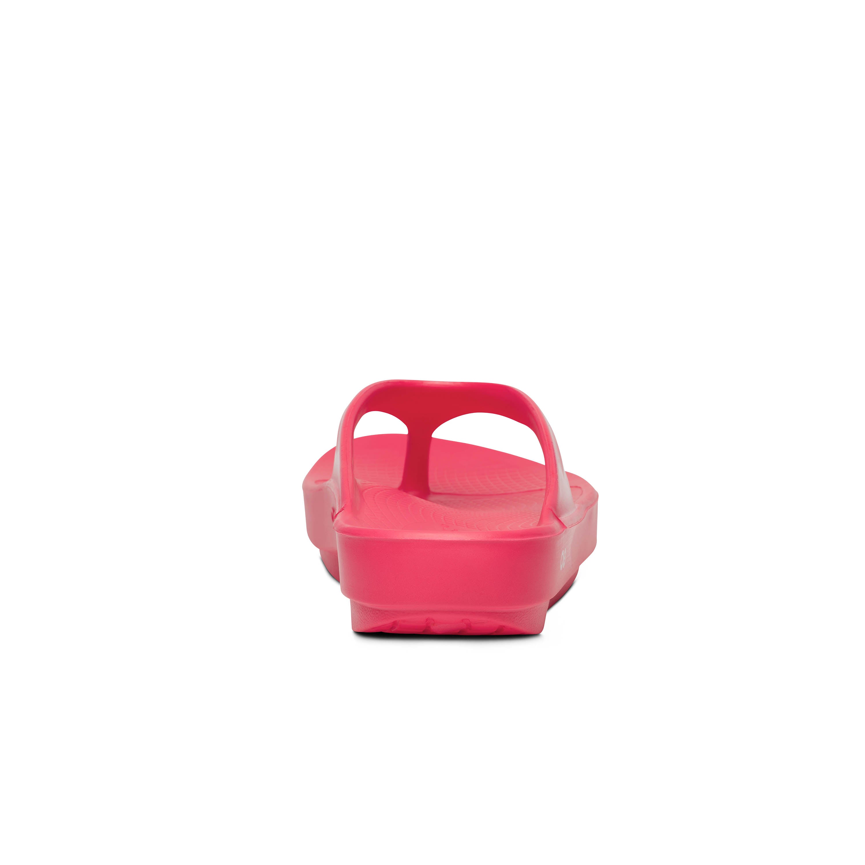 Women's Oofos OOlala Thong Color: Neon Berry – Brown's Shoe