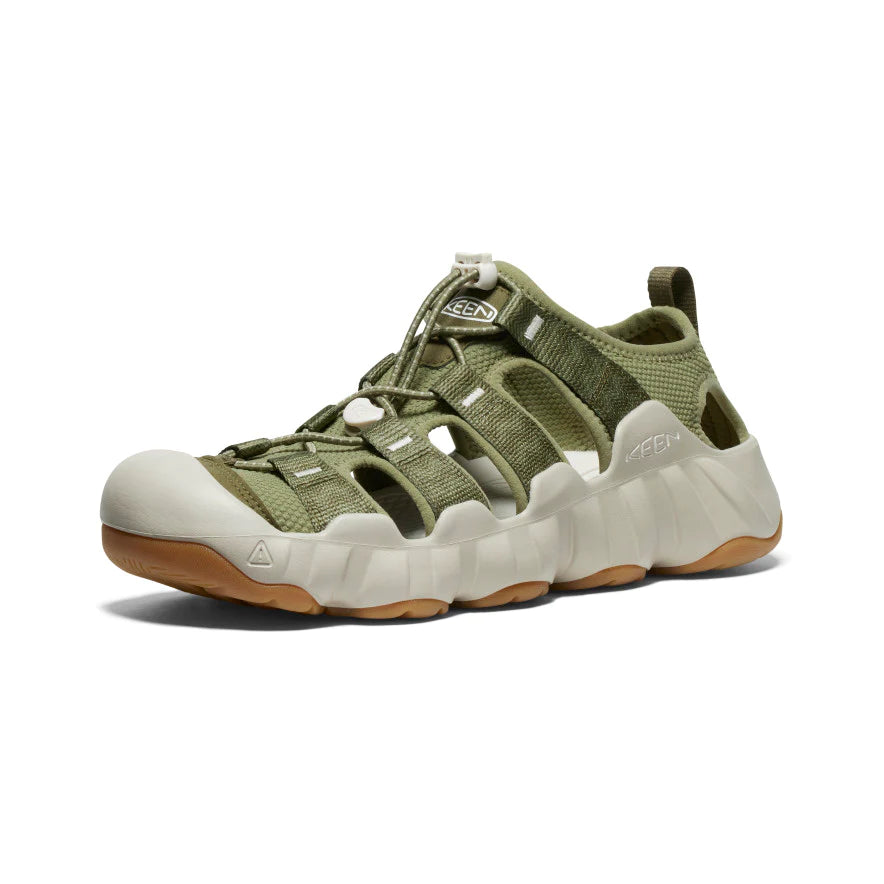 Men's Keen Hyperport H2 Sandal Color: Martini Olive/ Plaza Taupe  6