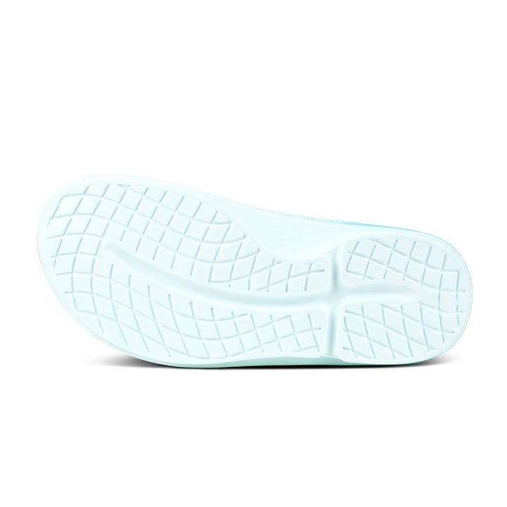 Unisex Oofos OOahh Sport Slide Sandal Color: Ice Fade