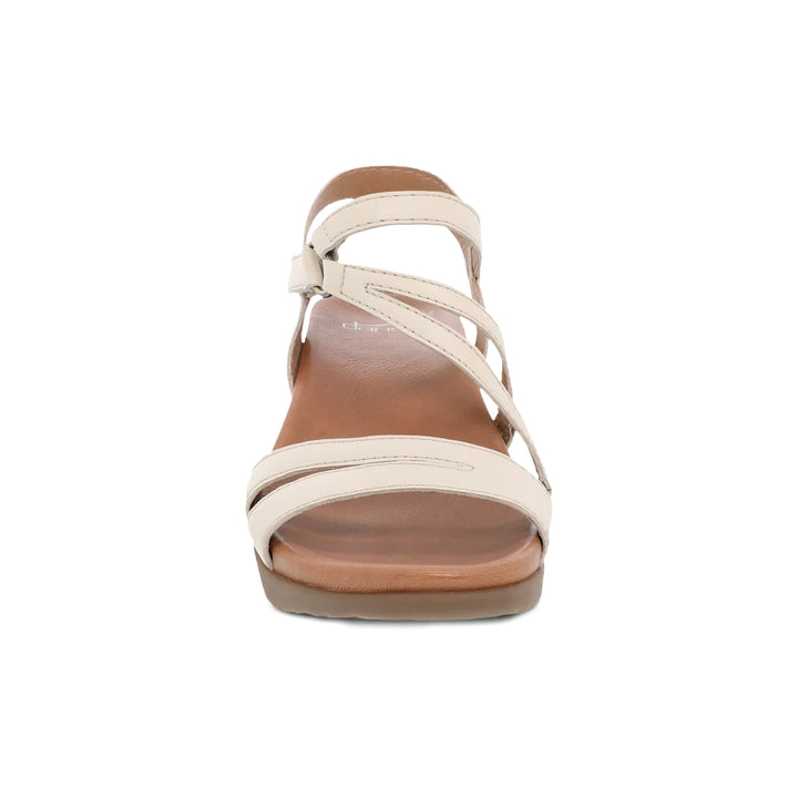 Women's Dansko Addyson Color: Ivory Nappa Sandal 6