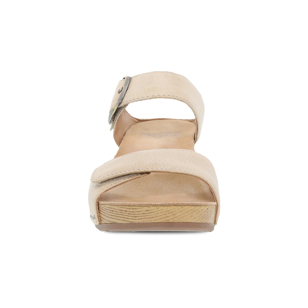 Women's Dankso Tanya  Color: Linen Milled Burnished Sandal 6