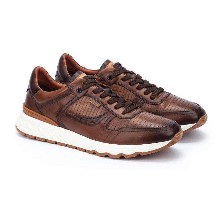 Men's Pikolinos Aranda Casual Trainers Color: Cuero 1