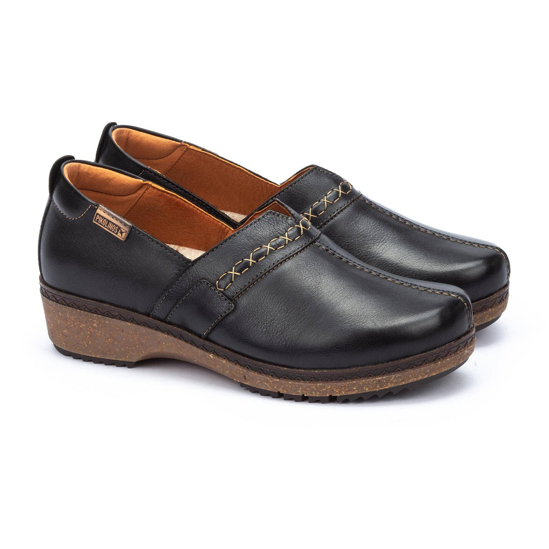 Women's Pikolinos Granada Closed Heel Clogs Color: Black 1