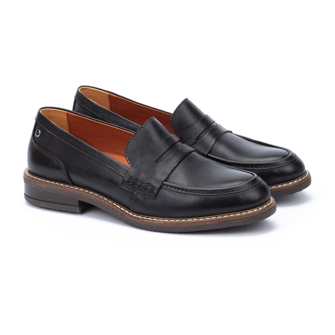 Women's Pikolinos Aldaya Loafers Color: Black1