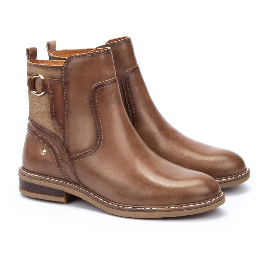 Women's Pikolinos Aldaya Classic High Ankle Boots Color: Siena