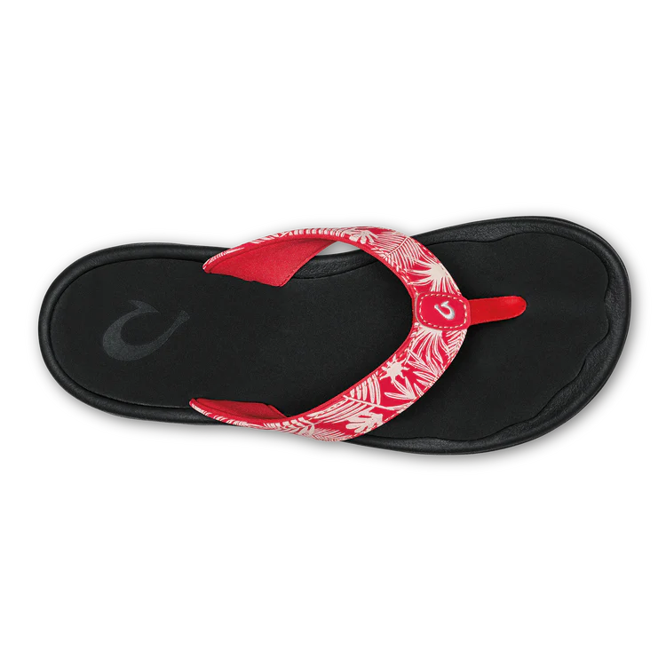 Women's Olukai 'Ohana Color: Lehua Flower / Onyx 4