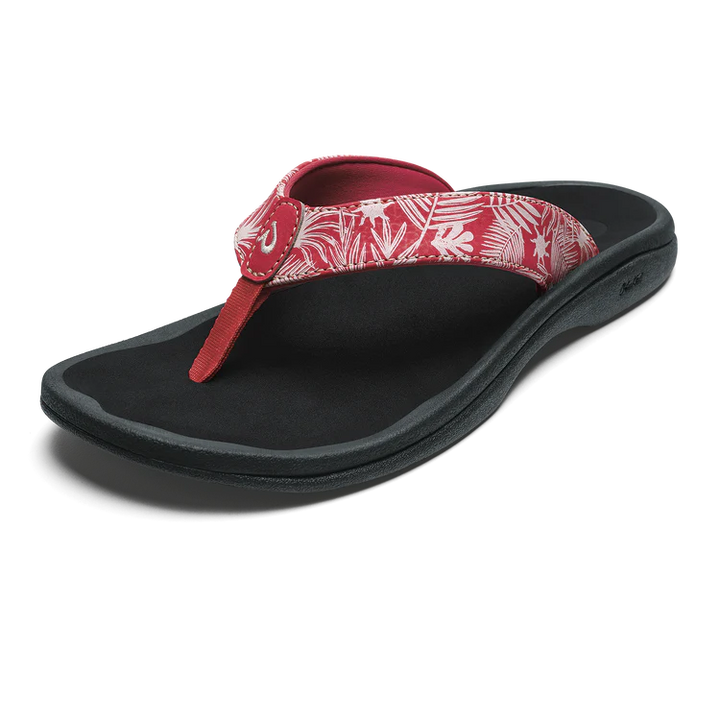 Women's Olukai 'Ohana Color: Lehua Flower / Onyx 5