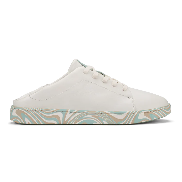 Women's Olukai Pehuea Li 'lli Color: Bright White / Swirl  2