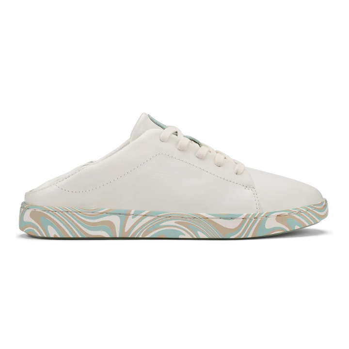 Women's Olukai Pehuea Li 'lli Color: Bright White / Swirl  2